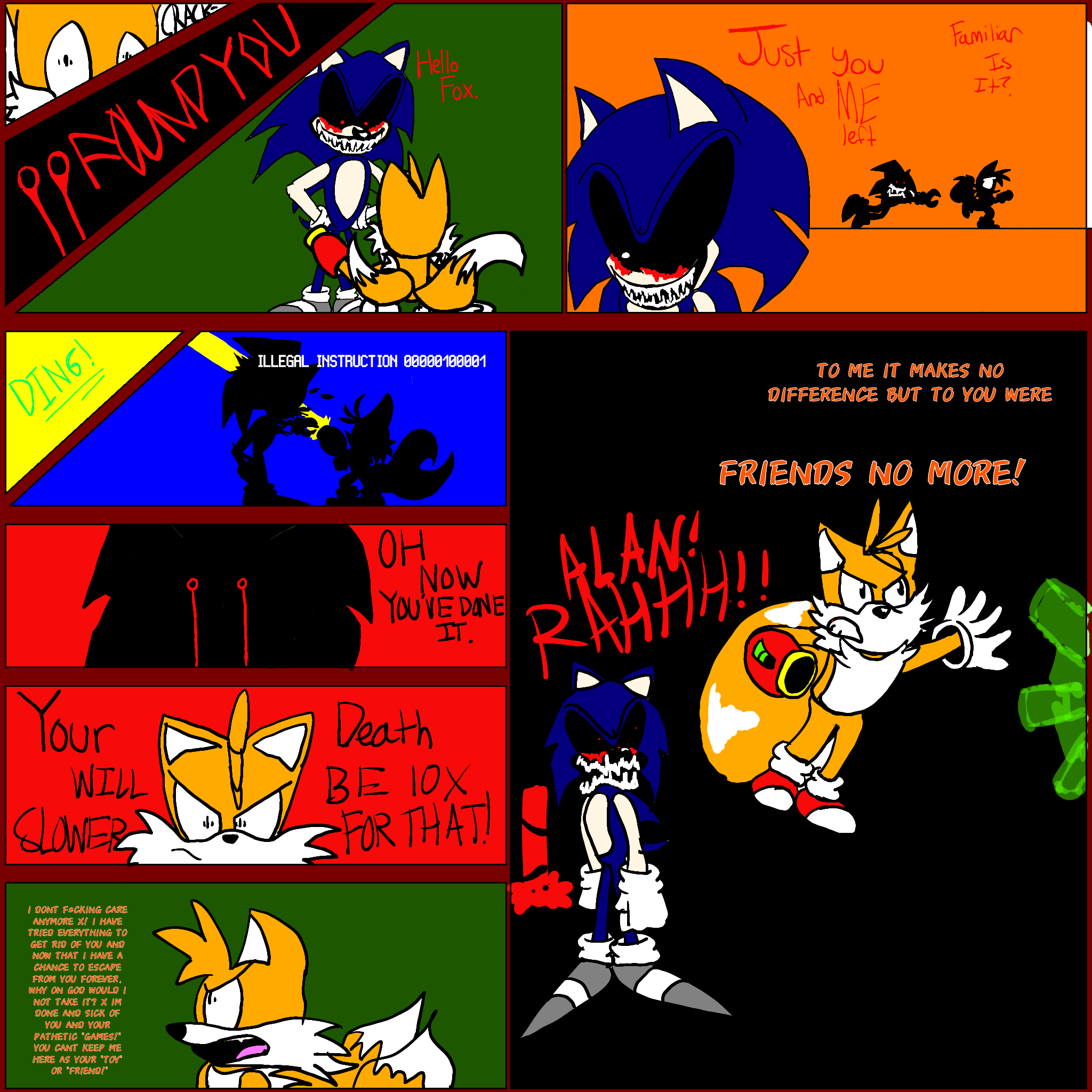 Outcome Memories solo Tails - ibisPaint