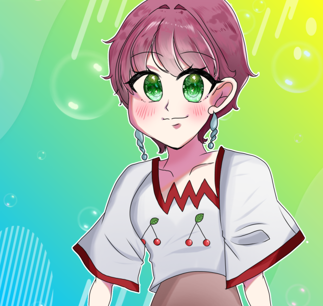 町一番の美人