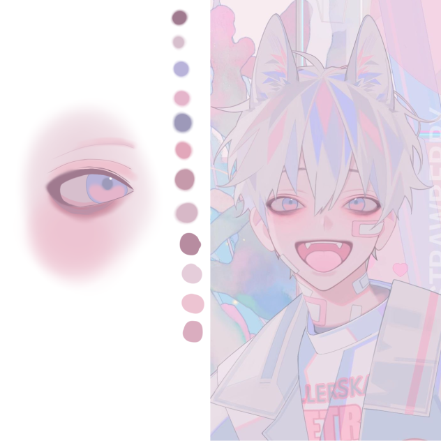 How to draw eyes cute boys - ibisPaint