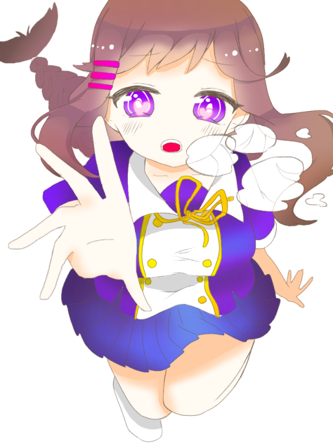 女の子 お借りしました