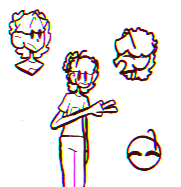 doodles of me