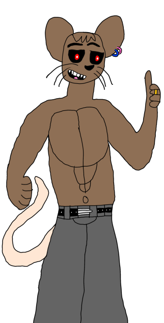 Monster rat redraw fnac speedpaint