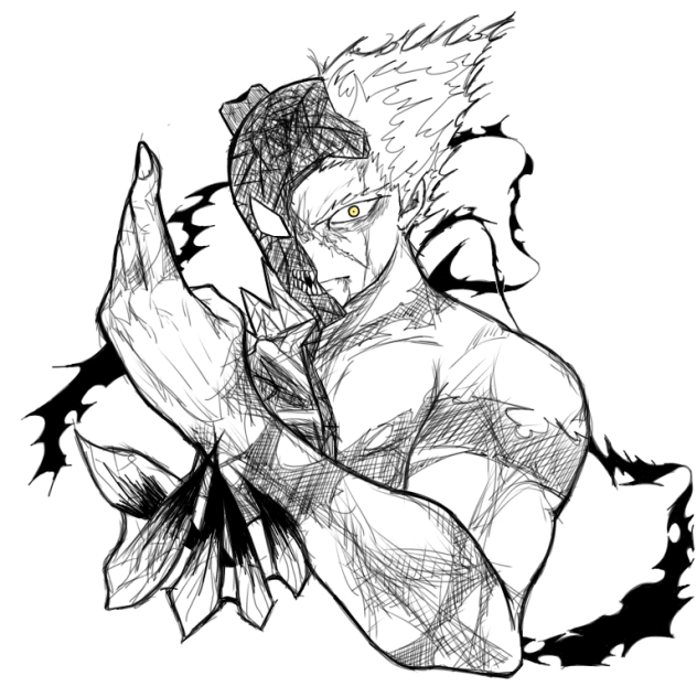 怪人化ガロウ