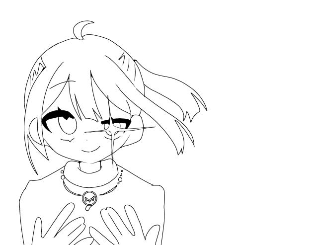 セカモド塗り絵