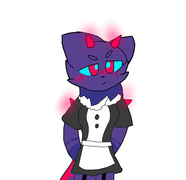 Carneline in a maids dress