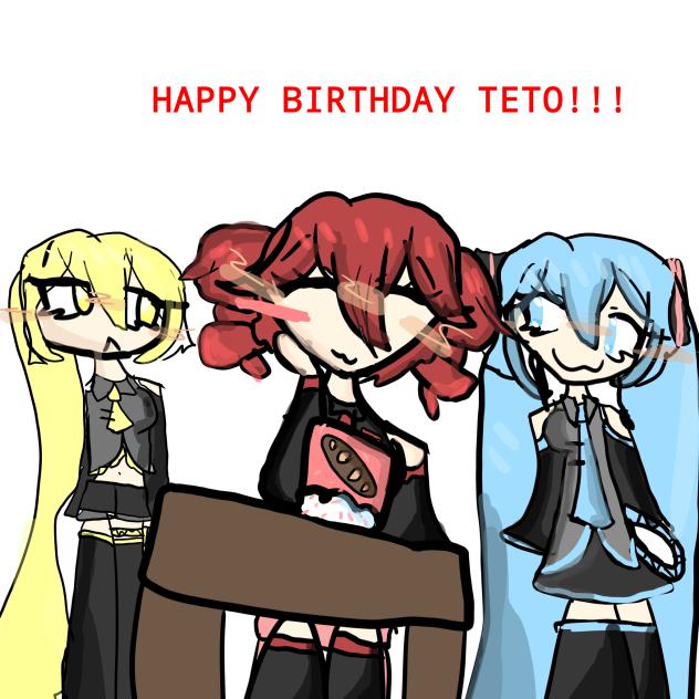 happy birthday teto