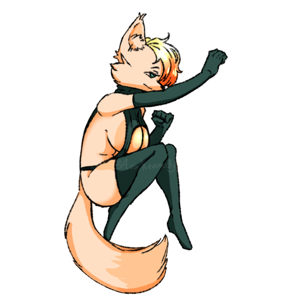 Lucky(my character) doodle
