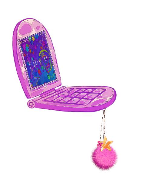 Y2K Pink Phone