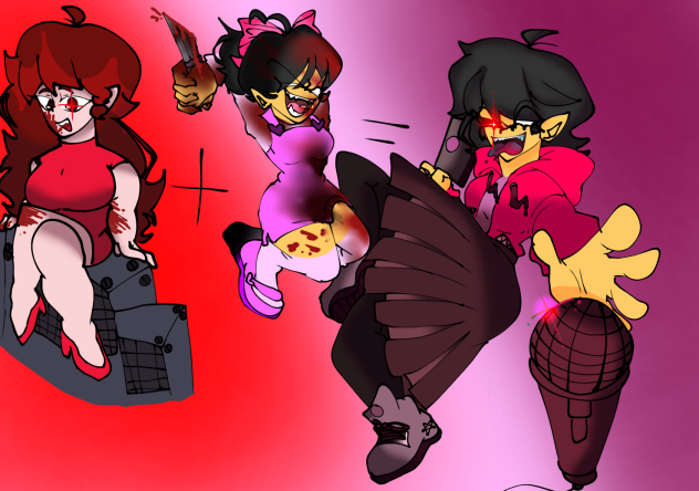 Tw!⚠️Blood!⚠️!The Dearest family simp.