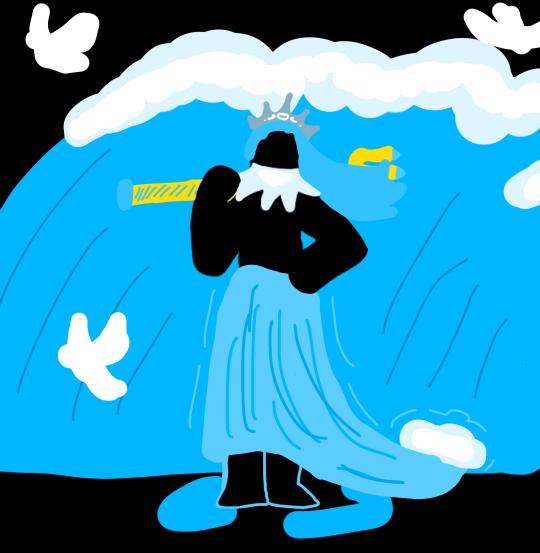 Poseidon silhouette🌊