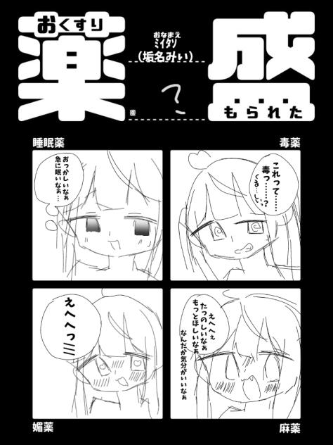 お薬盛られちゃった☆【テンプレお借り】