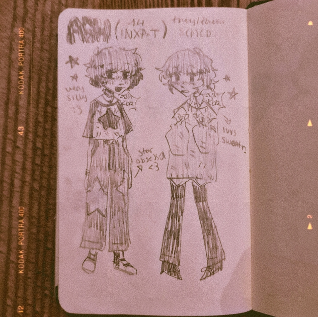 my sona!! (updated+uncolored)