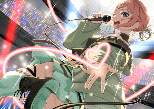 依頼イラスト「アイドル」