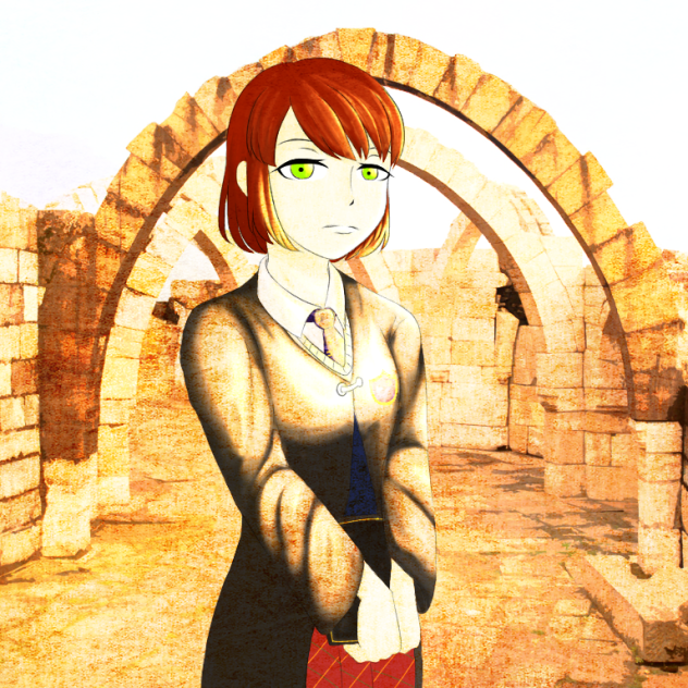 ハリポタ風衣装のオリキャラ Ibispaint