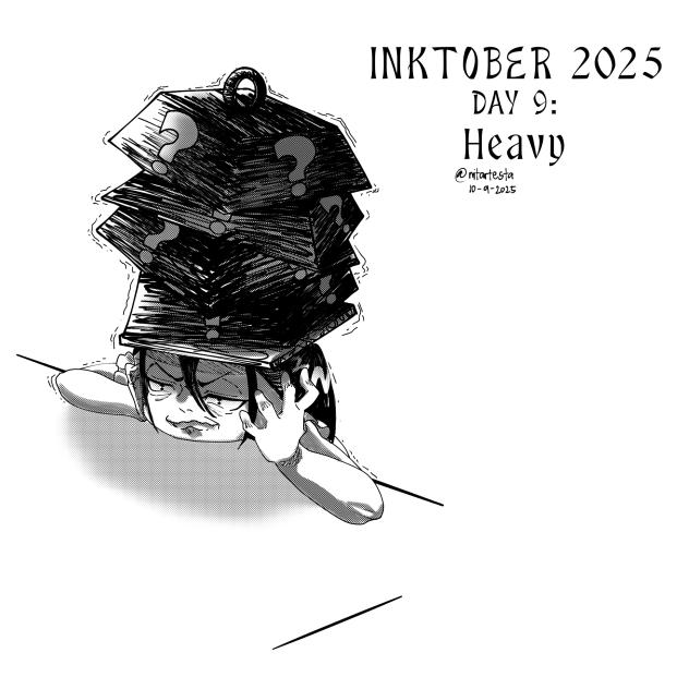 Heavy(Inktober Day 9)