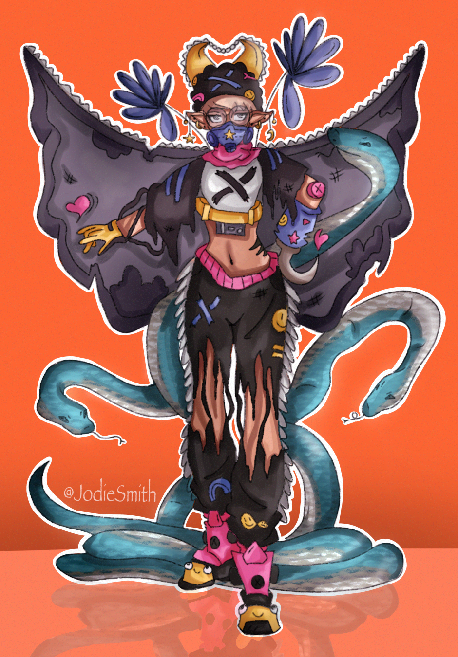 final sketch coloured - ibisPaint