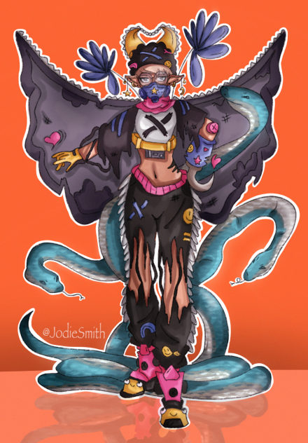 final sketch coloured - ibisPaint