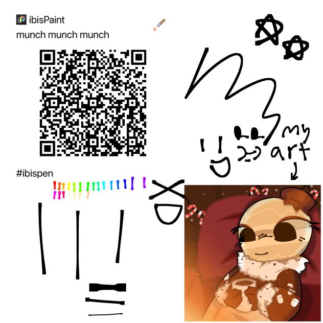 My custom brush! (munch munch munch)