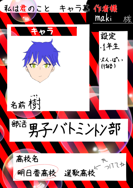 キャラ募　２