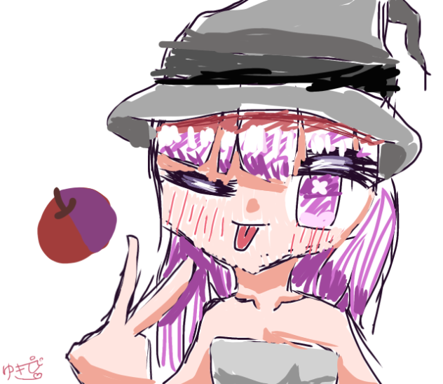 絵柄迷子中