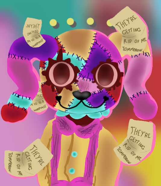 'They're going to throw me out..'