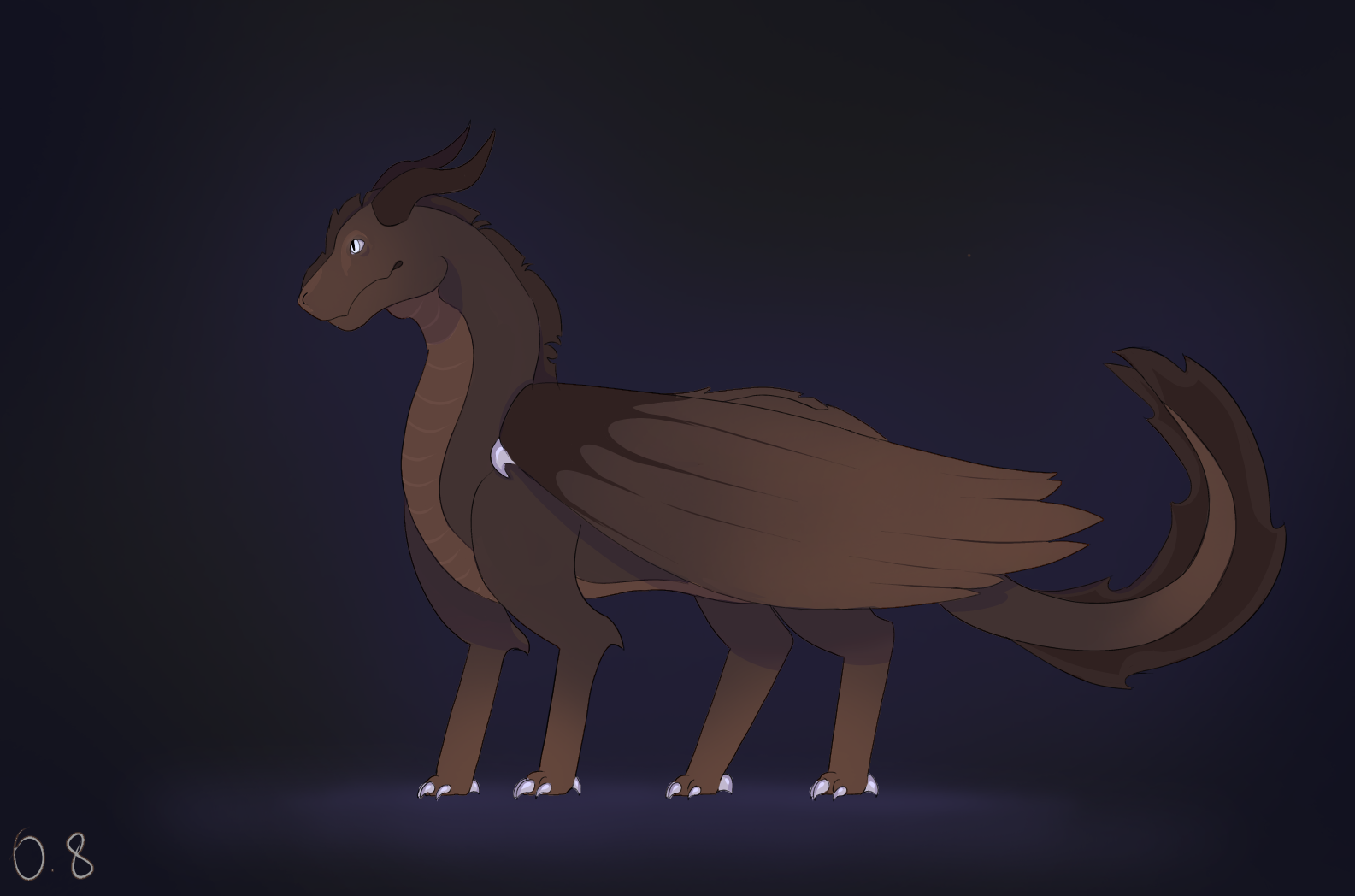 Another dragon anatomy practice - ibisPaint