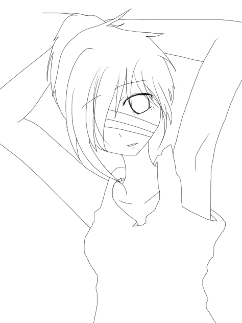 創作っ子線画  誰か塗ってください！！！