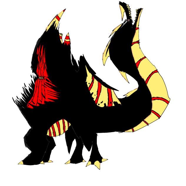 Demon dragon