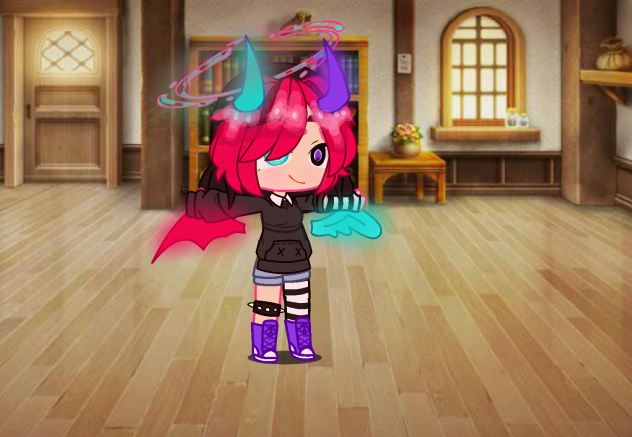 Mi oc para el cómic de pia UwU