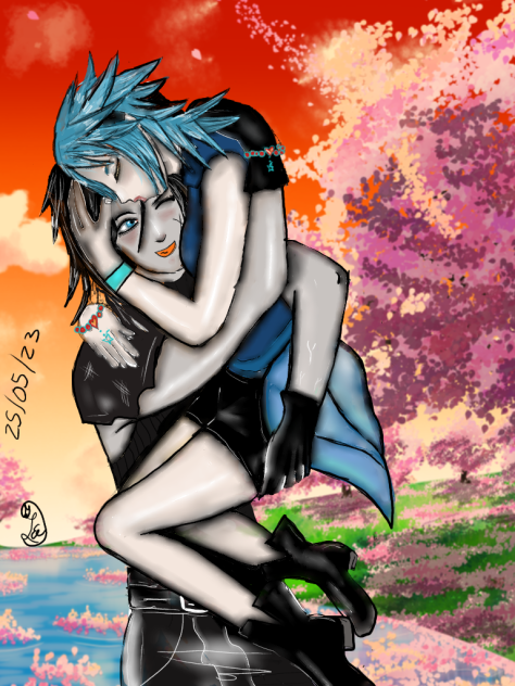 zack y Aqua