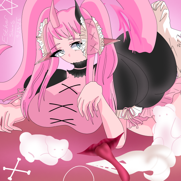 かわいいドラゴンガール