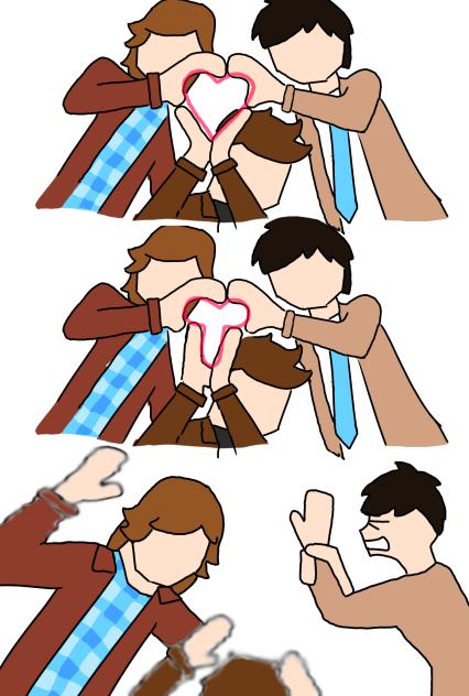 Tainted Love — Dean ruins selfie