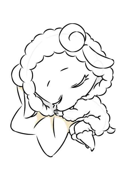 牡羊座ミニキャラ