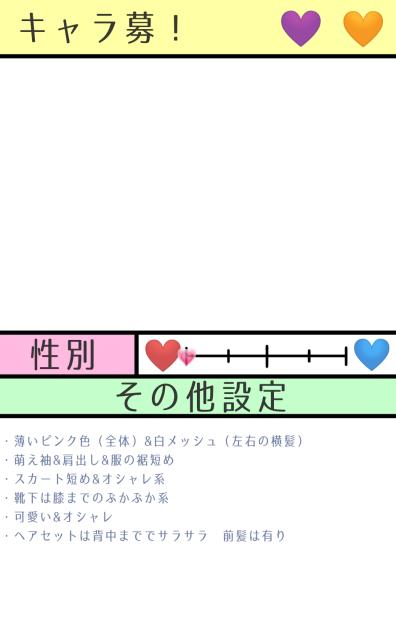 代理キャラ考えて！