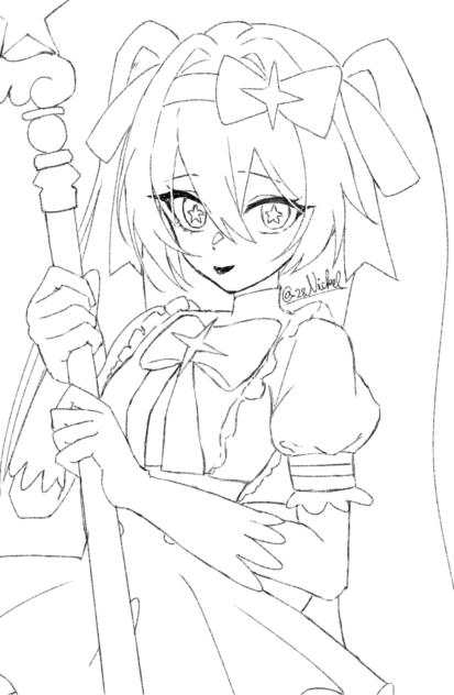 Retry Now(線画) ◀︎