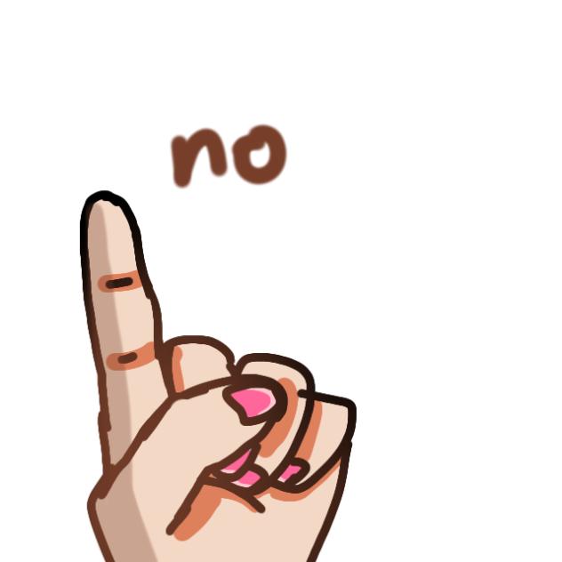no no ☝️