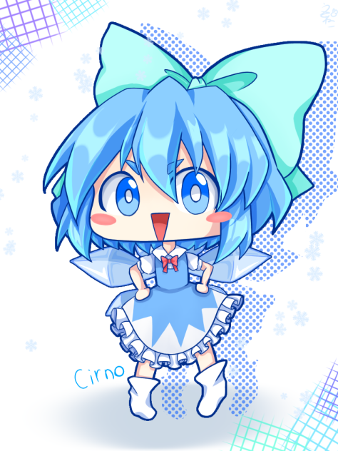 湖の小さな氷精