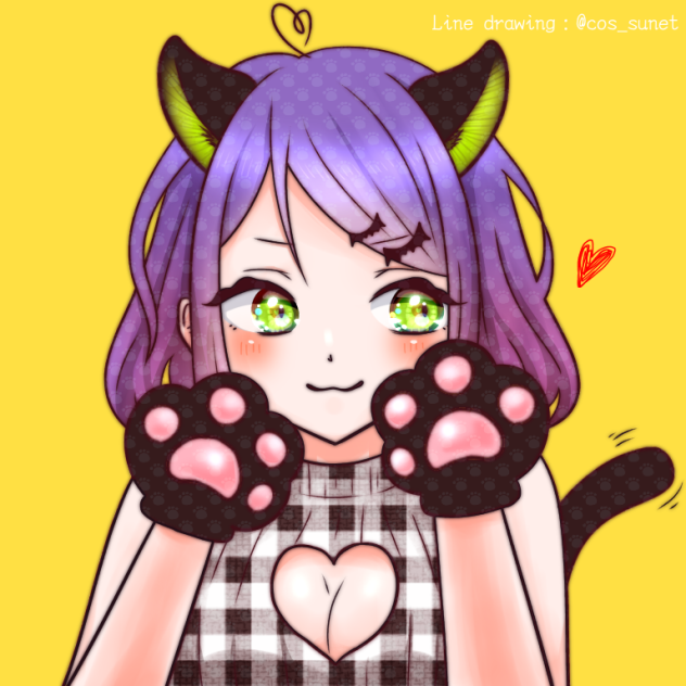 線画お借りしました♪④