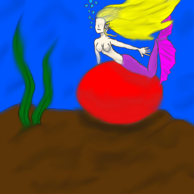 under the water - ibisPaint