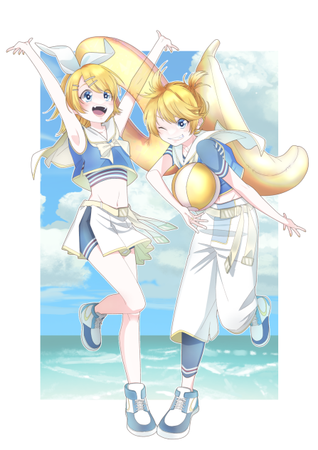 2022 鏡音リン・レン（夏）カラー - ibisPaint