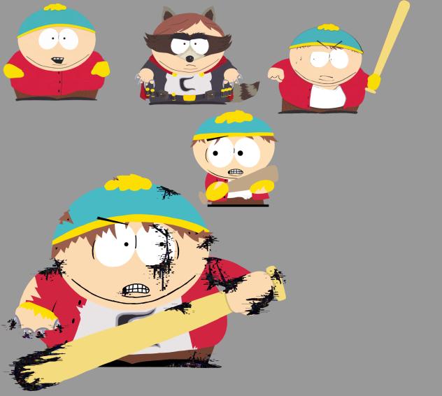 Pibby semi corrupted Eric Cartman