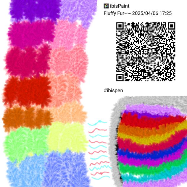 Fur texter brush