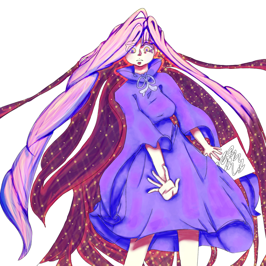 Hair of the nebula - ibisPaint