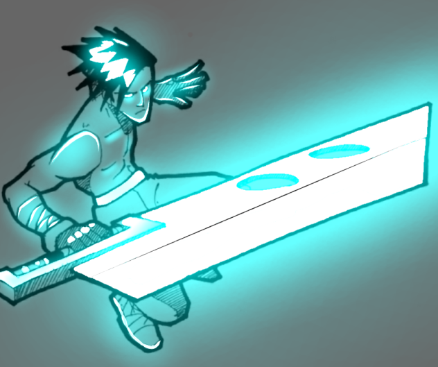 Glowing art