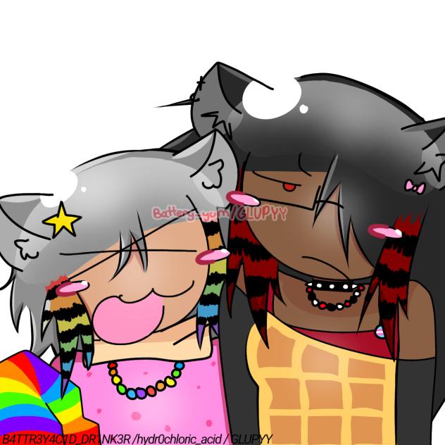 nyan cat and tac nayn!!