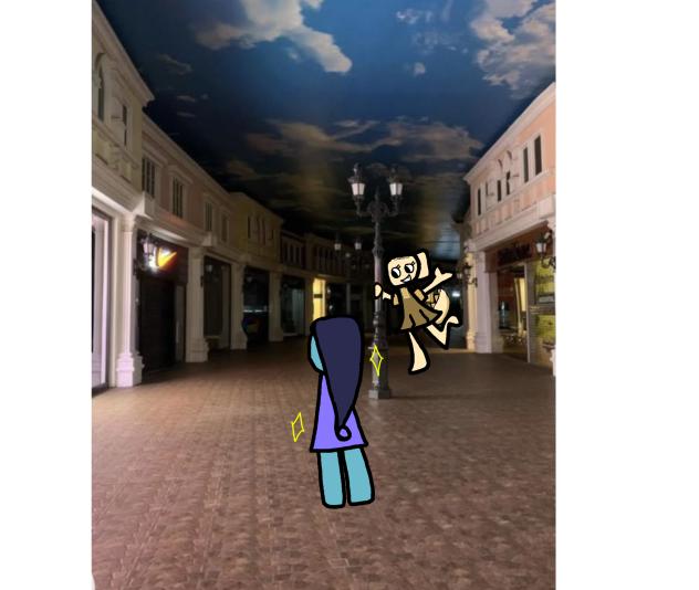 Liminal space Astro and Shelly moonshell