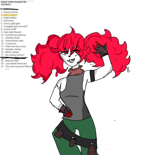Work Uniform for Trixe