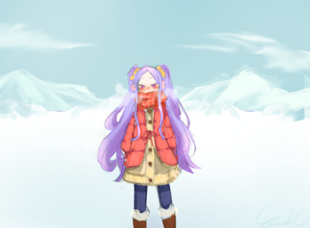 冬のふーやーちゃん