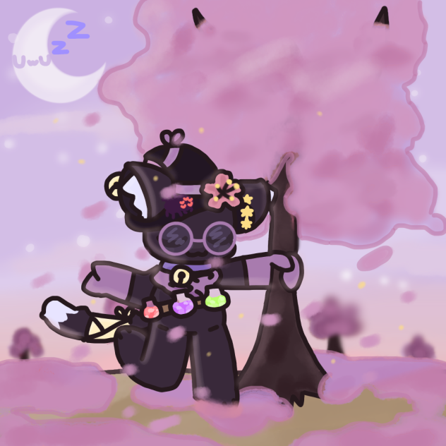 🌸🍒🐈‍⬛ 🪄🌙