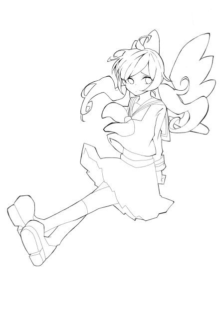Fairy 線画